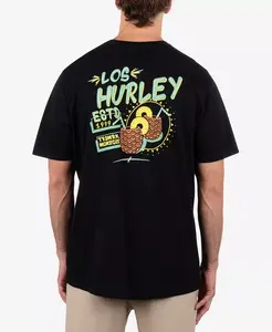 Мужская футболка с коротким рукавом Pina Express Hurley, черный