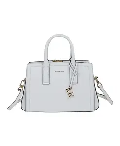 Маленькая сумка Лайлы с фактурной поверхностью Michael Kors, белый