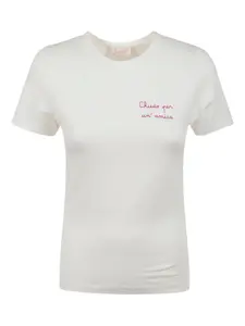 Футболка с вышивкой Mc2 Saint Barth