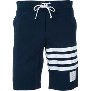 THOM BROWNE Шорты Casual SS21 мужские Navy Blue