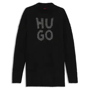 Свитер HUGO Sloguis 10274080 01, черный