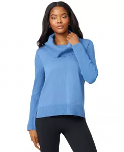 Женский свитер с ребристым узором и воротником-хомутом, PXS-XL Melissa Paige