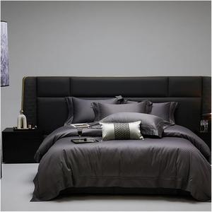 YUSIWOAL Комплект постельного белья из атласа и египетского хлопка пэчворк шампань