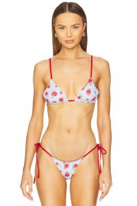Бикини-топ Lumia от Frankies Bikinis, rosewater print