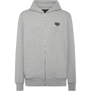 Толстовка Iconic Pleine с капюшоном PHILIPP PLEIN, серый