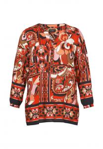 Блуза Via Appia -Due-, оранжевый