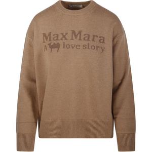 Вероника Толстовка с длинным рукавом 'S MAX MARA, Коричневый