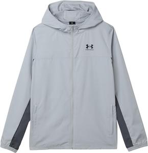 Куртка Under Armour Kids Rival Woven Jacket, цвет Mod Gray/Castlerock/Black