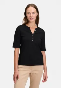 Mit knöpfen basic tshirt Betty Barclay, Patch Black Beige