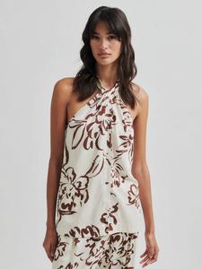 Топ-бюстье с цветочным принтом из вискозы LENZING ECOVERO Second Female