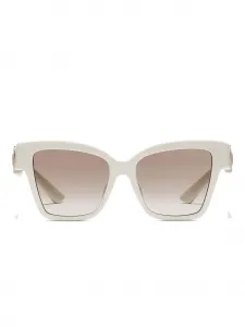 Солнцезащитные очки в квадратной оправе с логотипом Dolce & Gabbana Eyewear, нейтральный