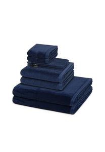 Набор полотенец Vossen Vegan Life, 8 штук, темно-синий