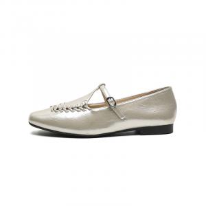 FIVE PLUS Золотые туфли Мэри Джейн для женщин, цвет Gold