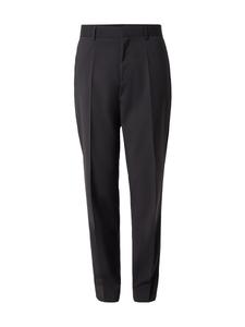 Костюмные брюки BOSS Regular Pleated Pants Lenon, черный