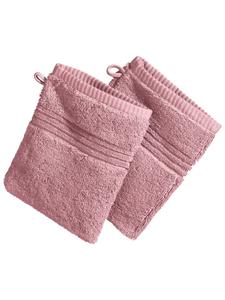 Erwin Müller Махровые рукавицы для мытья посуды, 2 шт , Konstanz, цвет античная роза