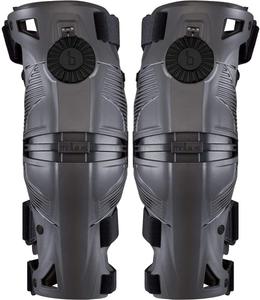 Наколенники Mobius X8 для взрослых для езды по бездорожью/мотоциклу - цвет "штормовой серый/черный/средний размер".