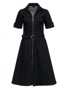 Длинное платье Queen Kerosin Swing, черный