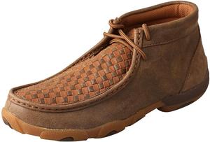 Женские мокасины для вождения Twisted X Original Chukka, Bomber & Checkered Vamp