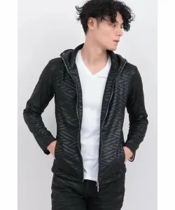 Худи на молнии TORNADO MART Bright Fukure Diamond JQ, цвет Black