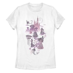 Детская футболка с изображением принцессы Диснея и коллажем Licensed Character