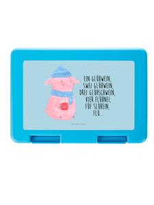 Mr. & Mrs. Panda Ланчбокс, копилка, глинтвейн с надписью, выполненной ледяным синим цветом