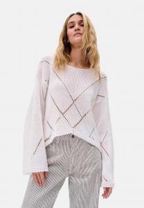 Джемпер blue shadow Jumper, Ecru/White