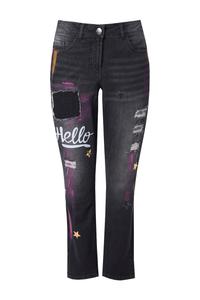 Обычные джинсы Angel of Style, черный