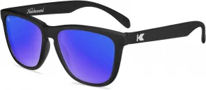Поляризованные солнцезащитные очки Knockaround Classics для мужчин и женщин - защита от УФ-излучения UV400, Black / Moonshine