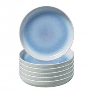 Суповые тарелки Crafted Blueberry, диаметр 21,9 см, набор из 6 штук like.Villeroy & Boch, бирюзовый