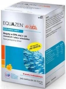 Equazen, Жевательные капсулы со вкусом клубники, 240 капсул.