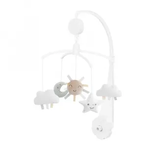 Музыкальный мобильный Kikkaboo Dream Big, серебряный