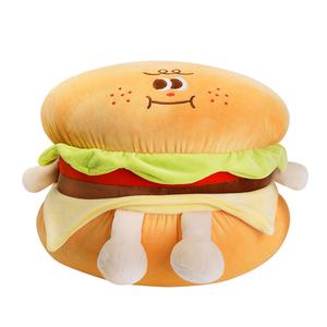 Коллекция еды, плюшевая кукла Hamburger Miss Dolls высотой 20 см POTDEMIEL