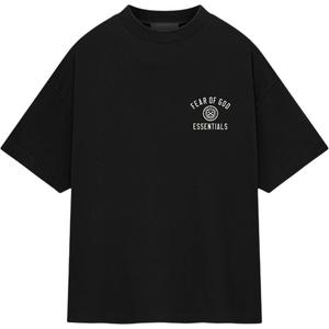 Футболка с круглым вырезом FW24 Fear Of God Essentials, Цвет Meteorite Black/Черный