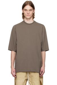 Футболка Hollywood Jumbo SS Rick Owens Drkshdw, цвет dust