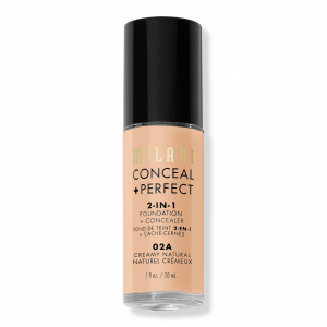 Conceal + Perfect 2-в-1 Тональный крем + Консилер Milani, Creamy Natural