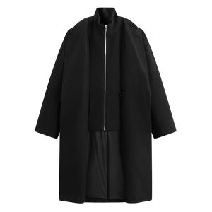 PEACEBIRD MEN Пальто мужское Black 1 Moderate