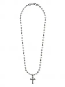 Колье с подвеской Emanuele Bicocchi, серебристый