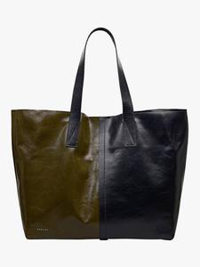 Широкоплечевая кожаная сумка через плечо Broadway Market Radley, Pine Needle