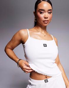 Топ Coord с логотипом бежевого цвета Hugo Red