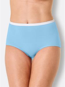 WITT WEIDEN Трусики с высокой талией в цветах: бирюзовый + орхидейный + лимонный + голубой