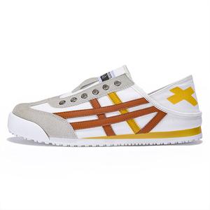 Locke Нескользящие легкие низкие кеды унисекс бежево-голубые, цвет Beige Blue