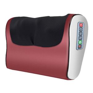 Массажер для шейного отдела позвоночника, полный массаж тела, многосекционный массаж плеч и шеи, поясницы и спины, ног RL-2 AUX, красный
