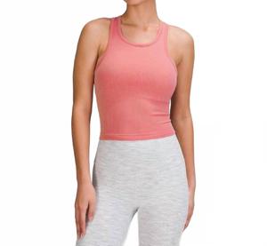 Ebb To Street укороченный майка-танк топ на бретелях в цвете Брайер Роуз Lululemon, розовый