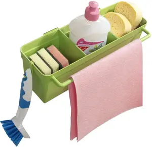 Подвесная корзина Ruco, (комплект, 2 шт.), полипропилен 30х10х13 см, зеленый