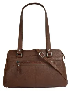 Сумка через плечо Betty Barclay, натуральная кожа, цвет Cognac