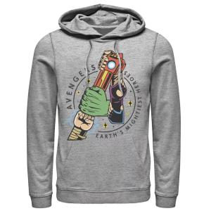 Мужская толстовка с капюшоном с логотипом Marvel Avengers Lock Arms Licensed Character