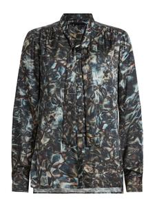 Блуза AllSaints TONI CALADESI, Navy/Turquoise/Royal Blue