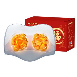 Массажная подушка для шеи и плеч AJA-12D-723A с функцией электрического разминания AUX, мультиколор