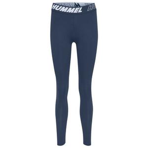Леггинсы Hummel Maja Cotton Mid Waist, синий