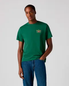 Мужская футболка с коротким рукавом и круглым вырезом Levi'S, темно-зеленый